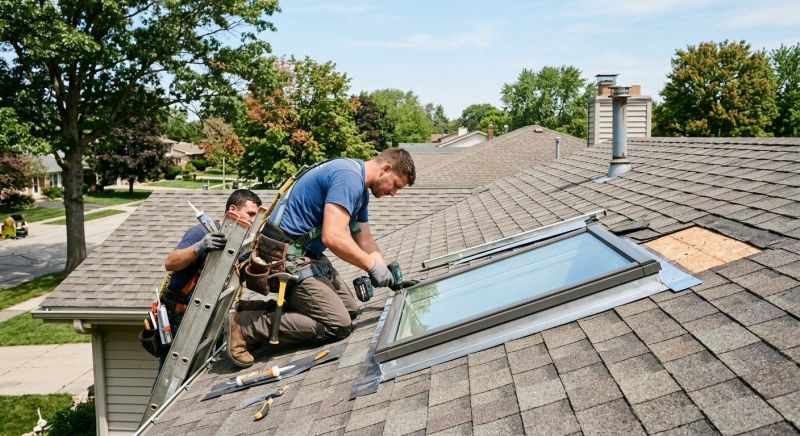 Roof Skylight Installation in Santa Rosa, CA