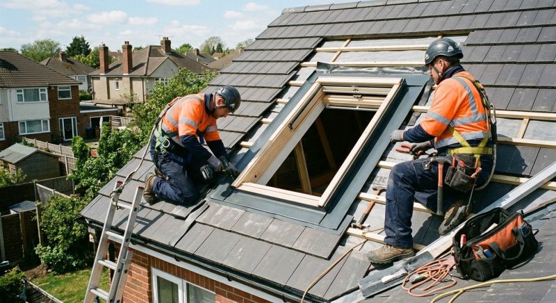 Roof Skylight Installation in Gig Harbor, WA